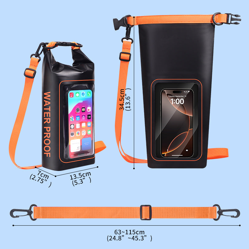 Waterproof Smartphone Case with Shoulder Strap