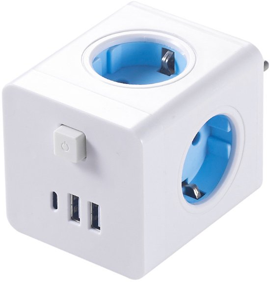 5-in-1 Power Strip Cube