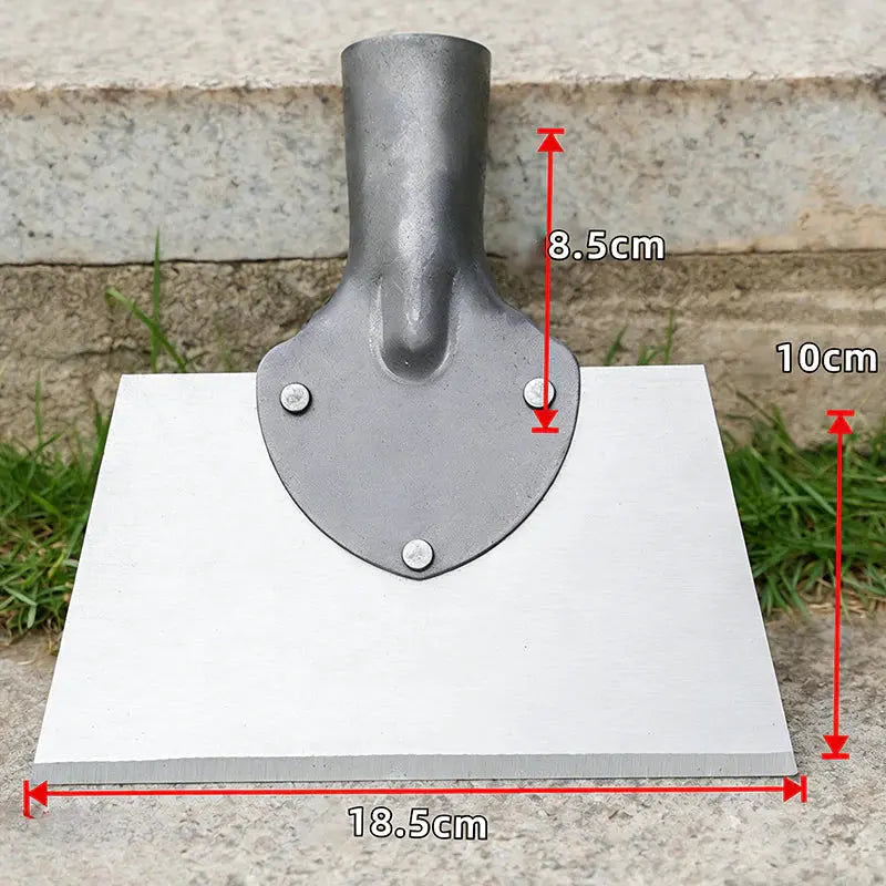 Weed Puller with Wide Steel Blade