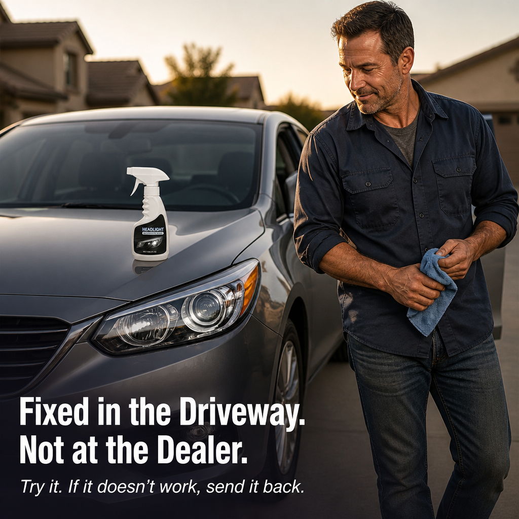 Headlight Care Spray for Clear Surfaces
