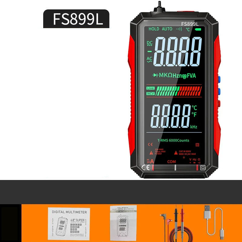 VoltGuard™ — Never change batteries again, always precise, lightning-fast, and safe measurement!