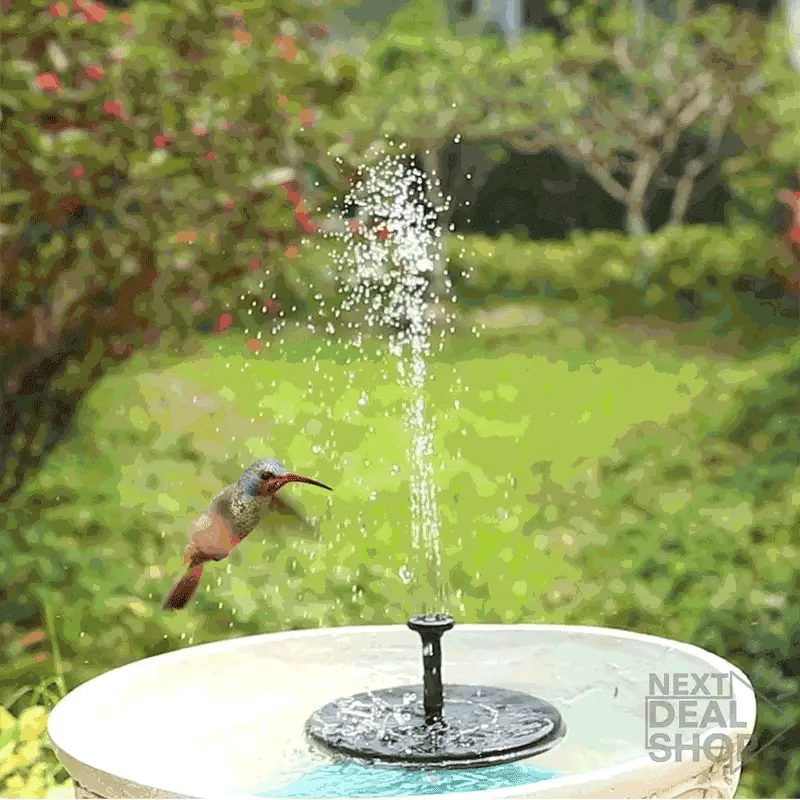 AquaLuxe™ Solar Fountain — Enchant Your Garden with Lively Water Play and Solar Energy