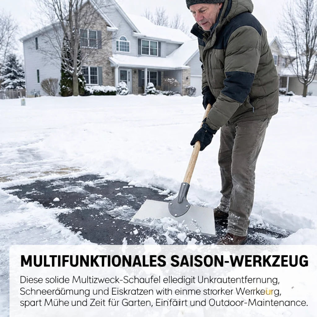 SteelSaw™ — Conquer Stubborn Weeds and Ice with Effortless Power