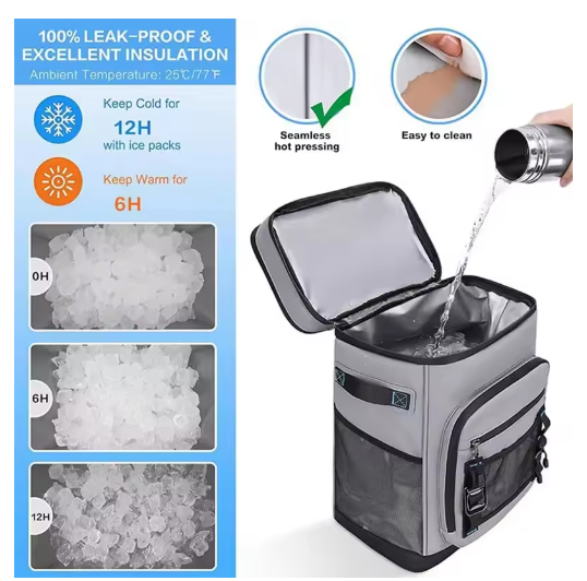 Cooler bag with removable compartments