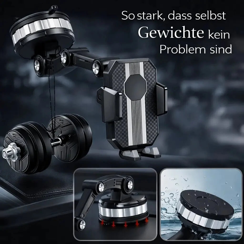 Car Phone Holder with Suction Cup & 360° Rotation 2.0
