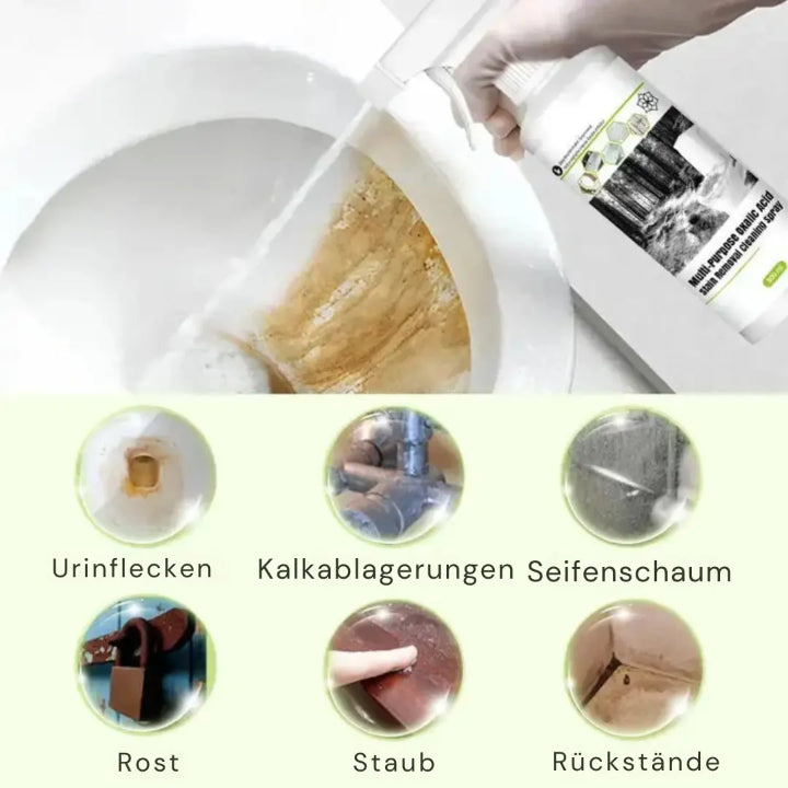 Oxalic Acid Cleaning Spray for Stubborn Stains