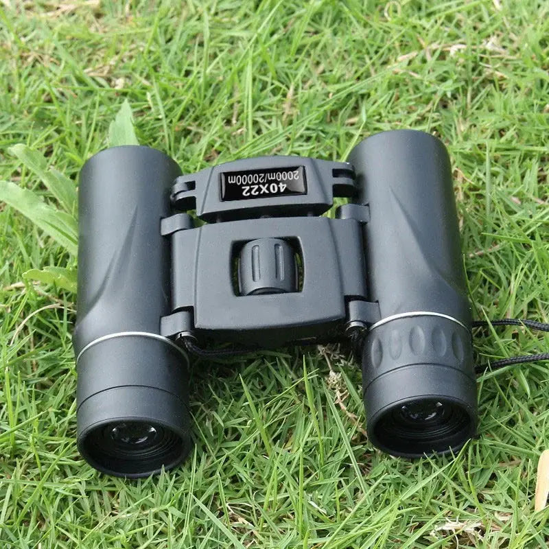 Folding binoculars 40x22 for travel and outdoor use