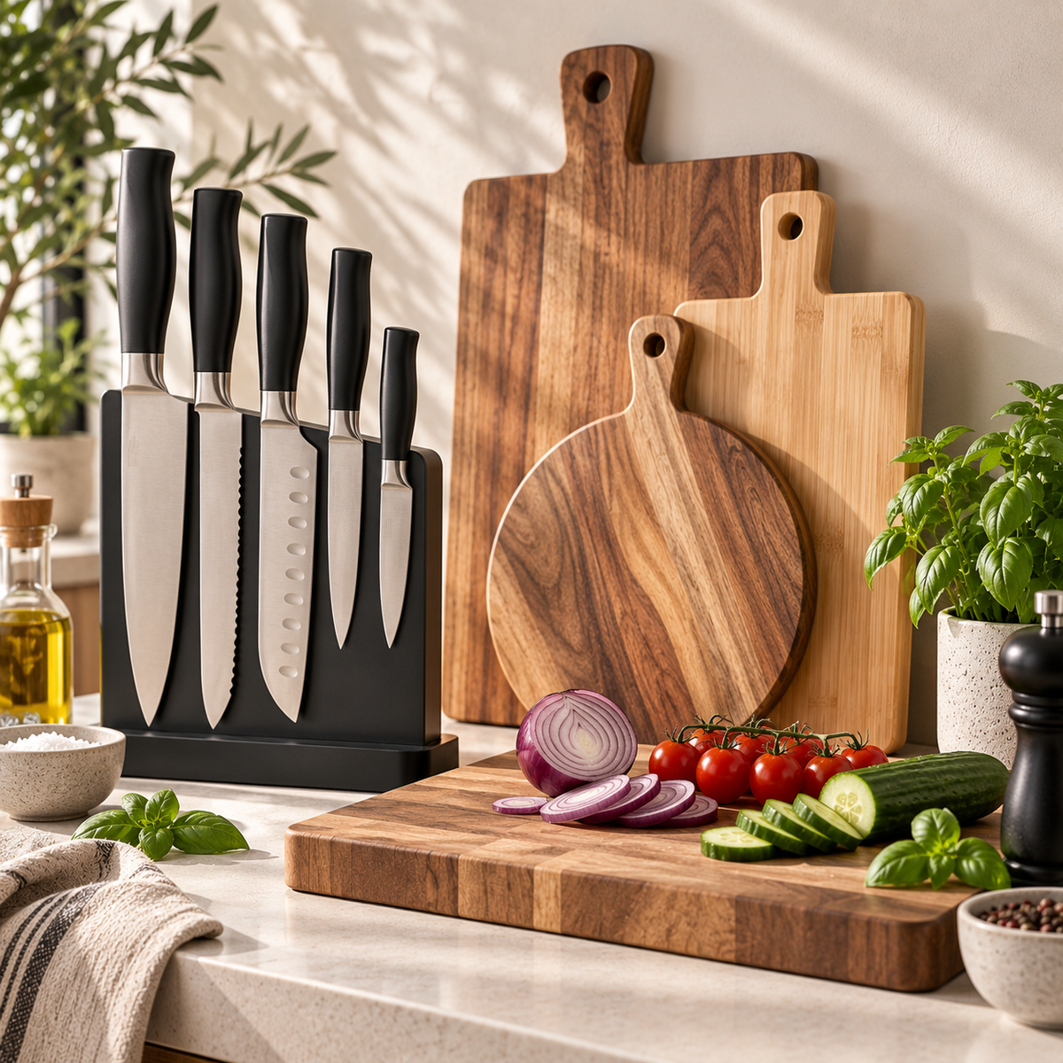 Knives & Cutting Boards