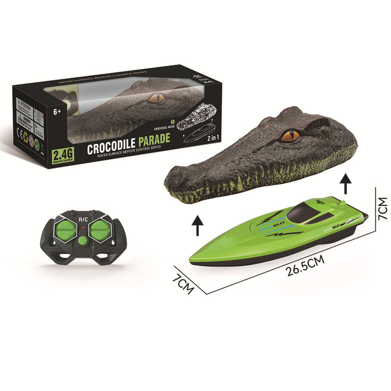 RC racing boat with 2.4 GHz remote control