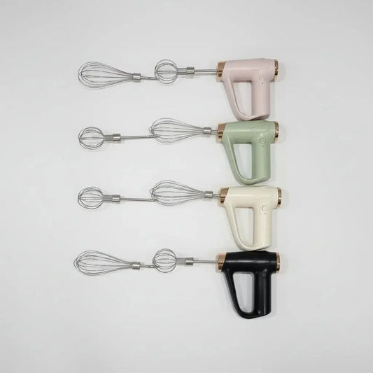 Cordless Hand Mixer with 2 Whisk Attachments