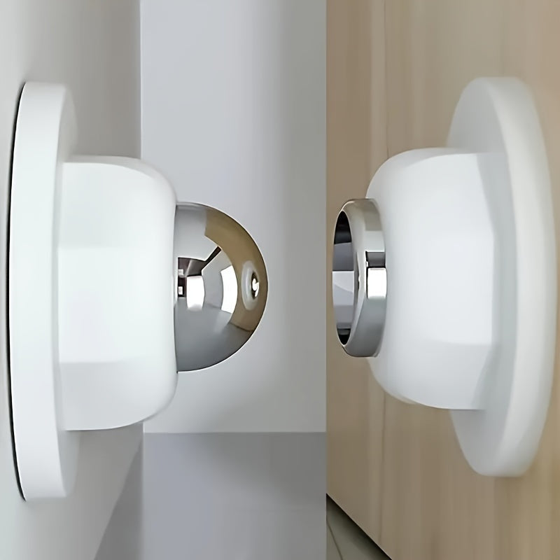 Magnetic Door Stopper Without Drilling