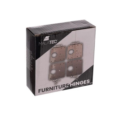 4-piece Stainless Steel Hinge Plate Repair Set