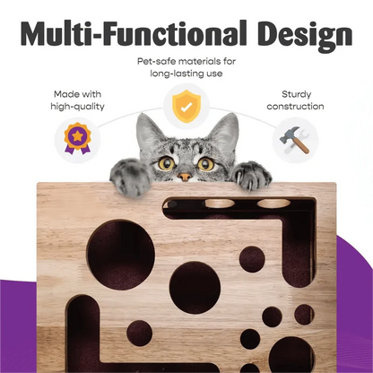 Cat Scratch Puzzle Activity Box