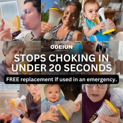 Anti-choking device – Immediate aid for choking incidents