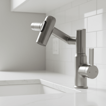 LUSTRAFLOW 360° Faucet with LED Temperature Display