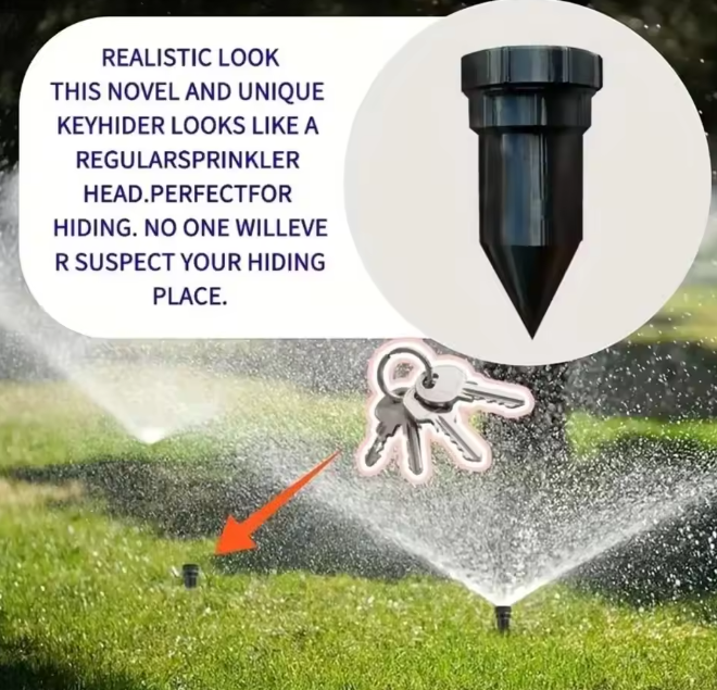 SecureSprinkle Key Hiding Garden Hoses