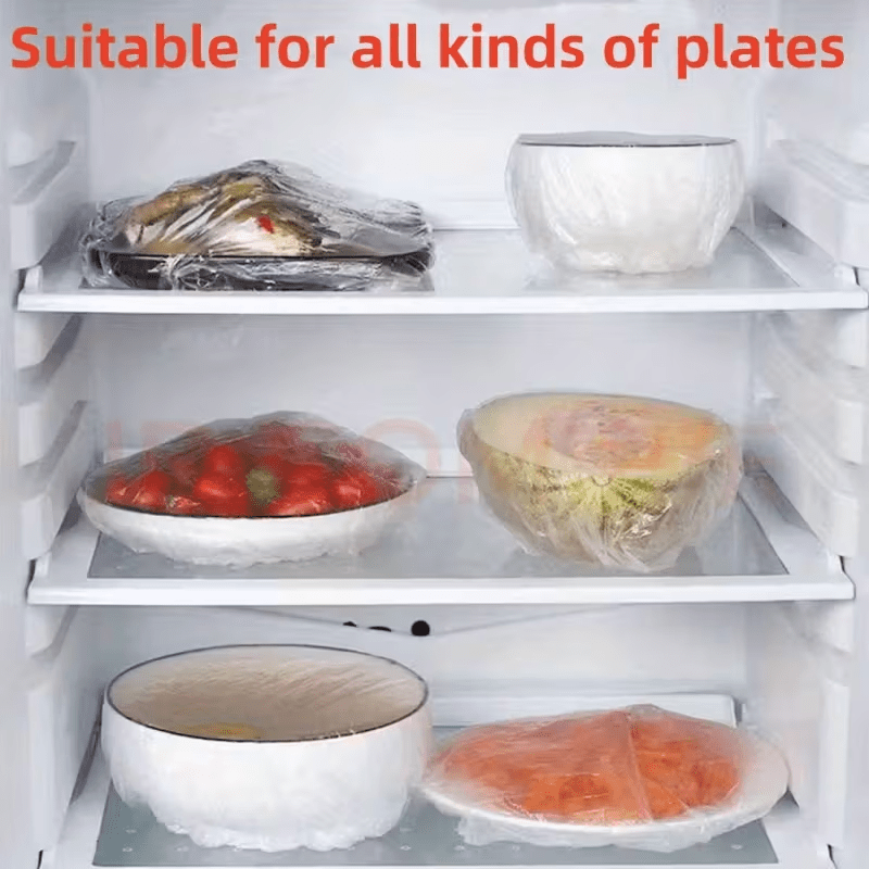 Elastic cling film covers 1000 pieces made of PE