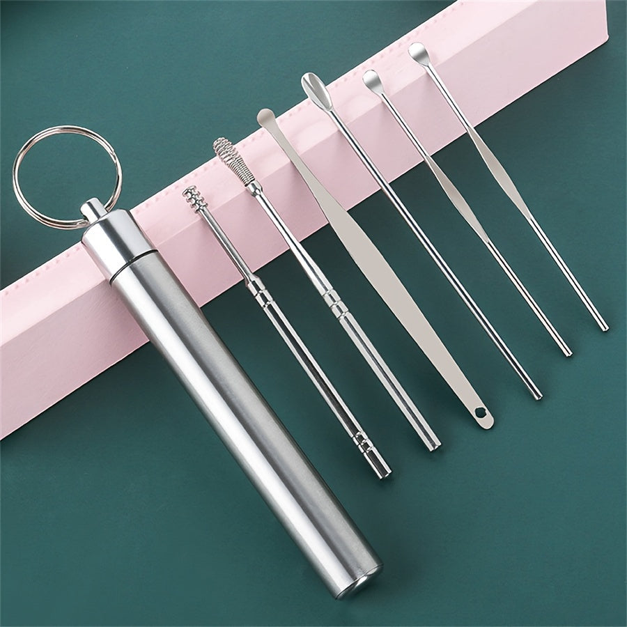 Stainless Steel Ear Cleaner Set