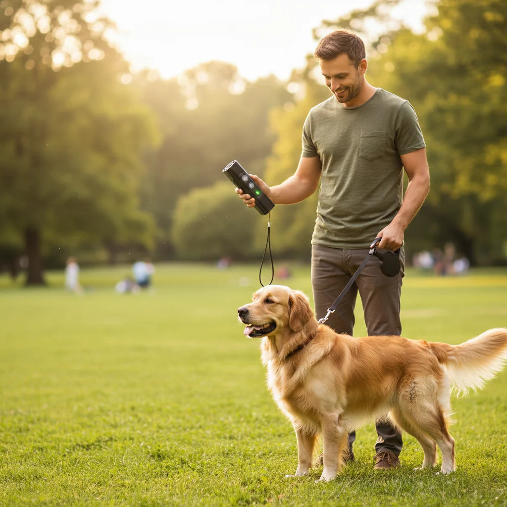 Ultrasound Dog Trainer USB Rechargeable