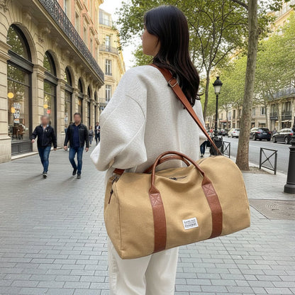 WEEKENDRY Travel Bag – Vintage Canvas Weekender