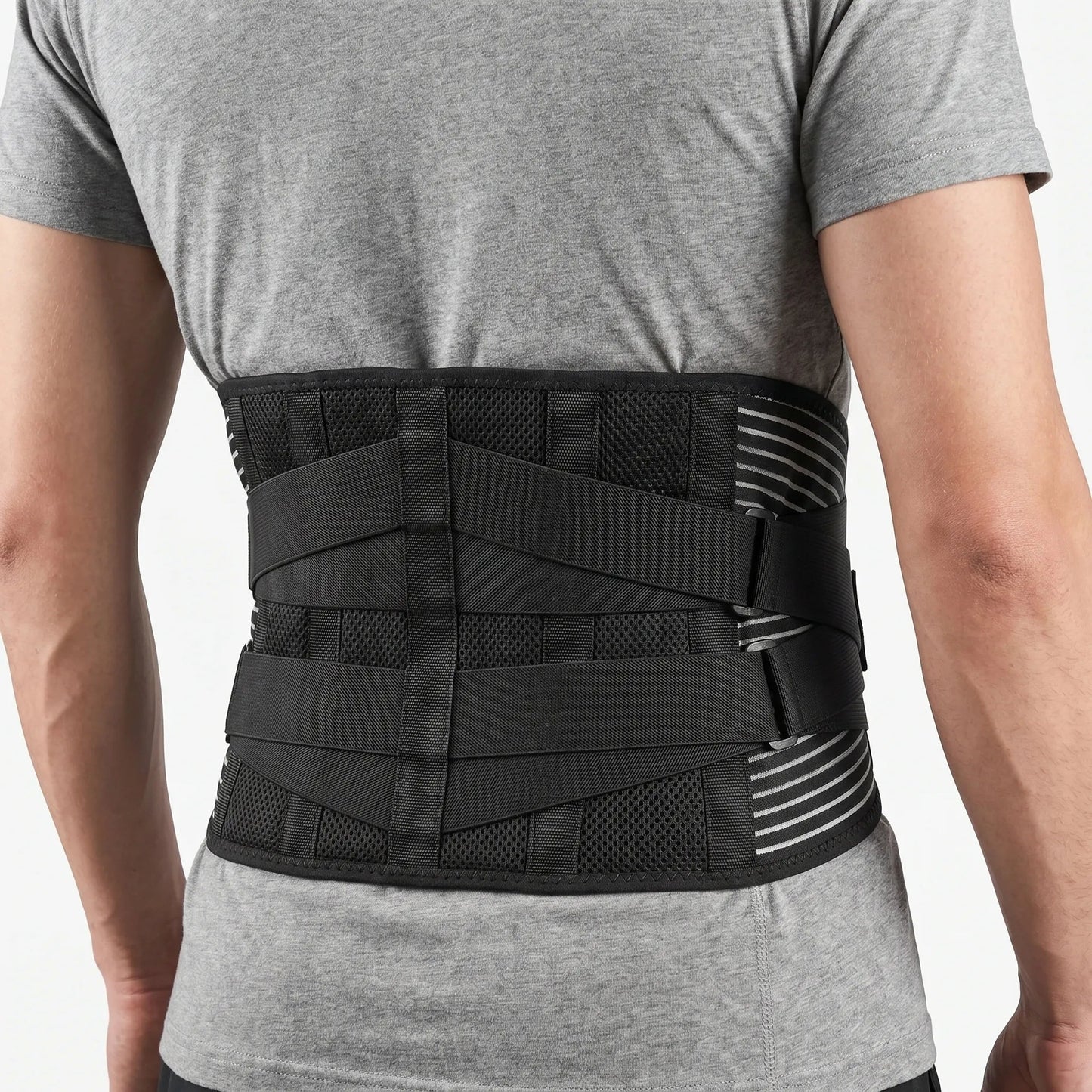 Lumbar Support Belt with Stays