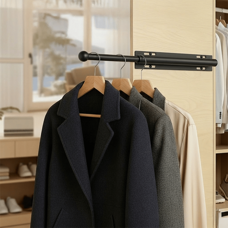 LuxHanger Valet Rod System for the Wardrobe