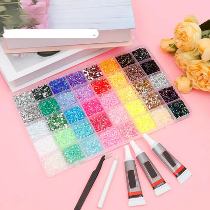 StarlitePop™ Flat Rhinestones — Add Magical Shine to Your DIY Projects That Captivates Everyone!
