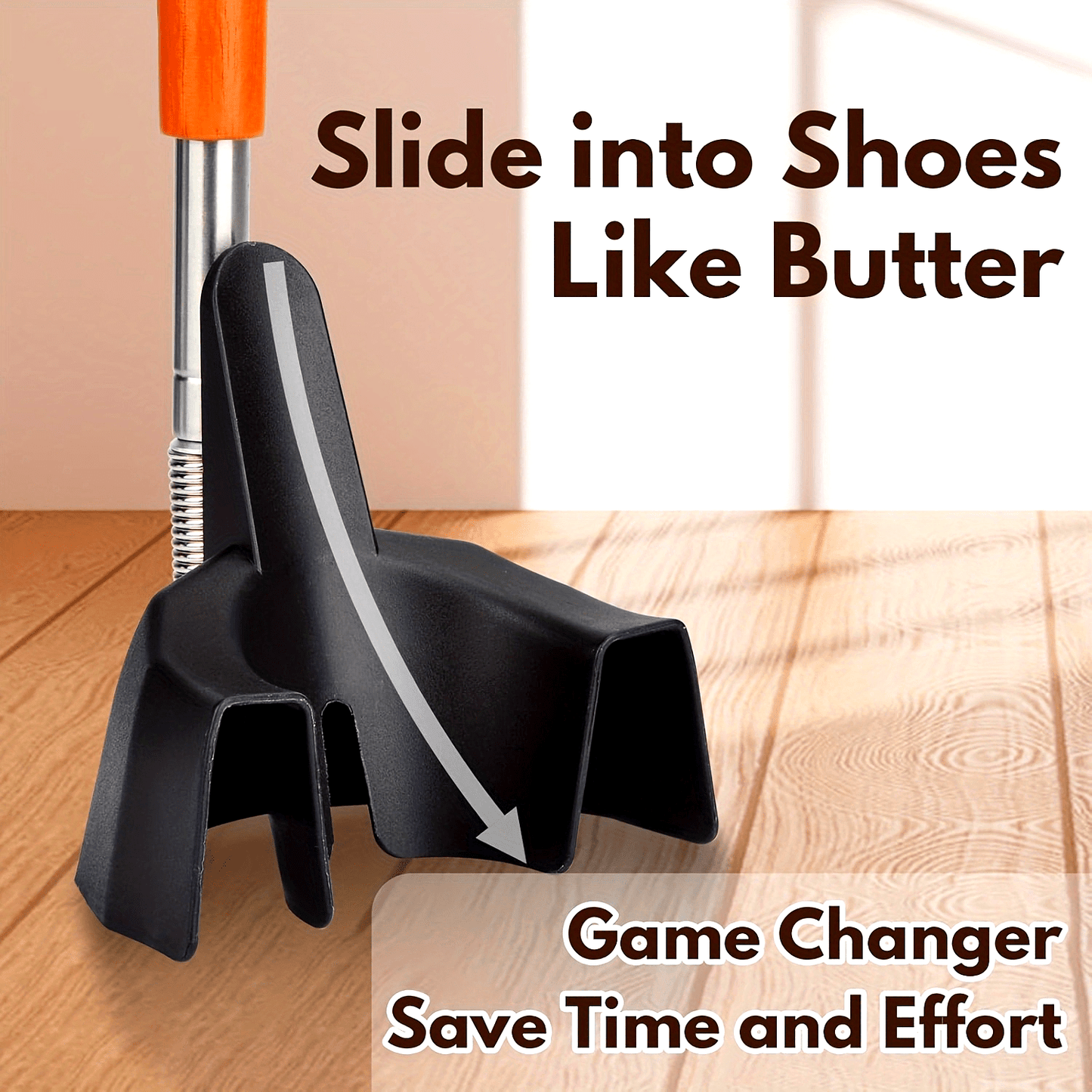 Long Shoe Horn with Telescopic Handle