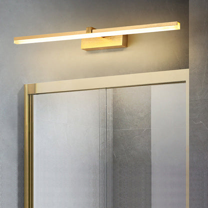 Golden LED Bathroom Lamp Modern Design