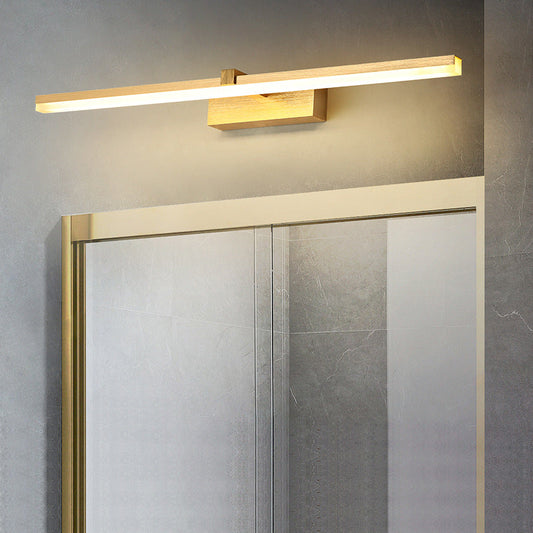 Golden LED Bathroom Lamp Modern Design