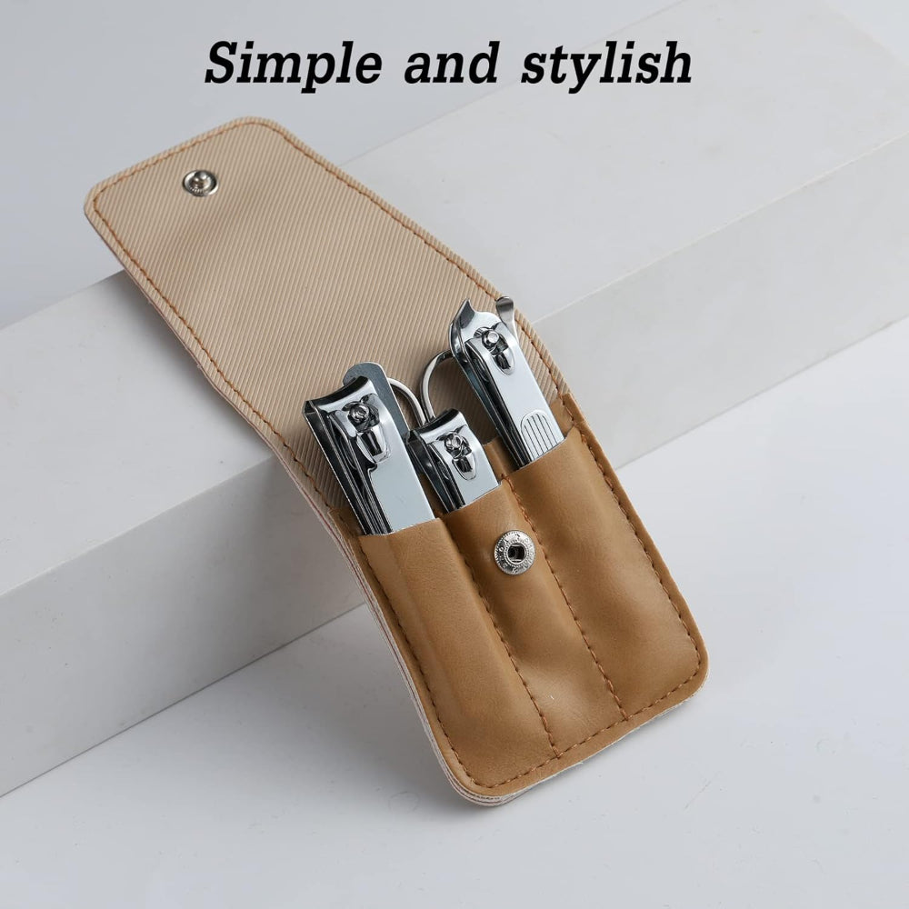 6-piece stainless steel nail clipper set