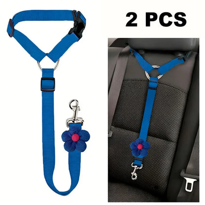 Dog Safety Belt & Leash 2-in-1