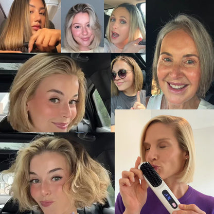 Thermal Styling Brush for Short Hair & Bangs