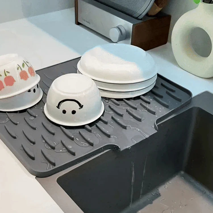 DripDock Drying Rack for Kitchen Countertop
