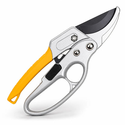 SK5 Steel Energy-Saving Ratchet Garden Shears (Ergonomic Non-Slip Handle)