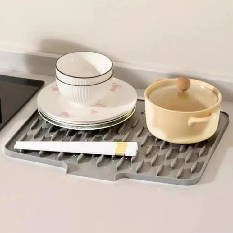 DripDock Drying Rack for Kitchen Countertop