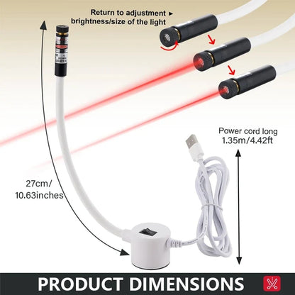 Magnetic Laser Guide for Sewing Machines