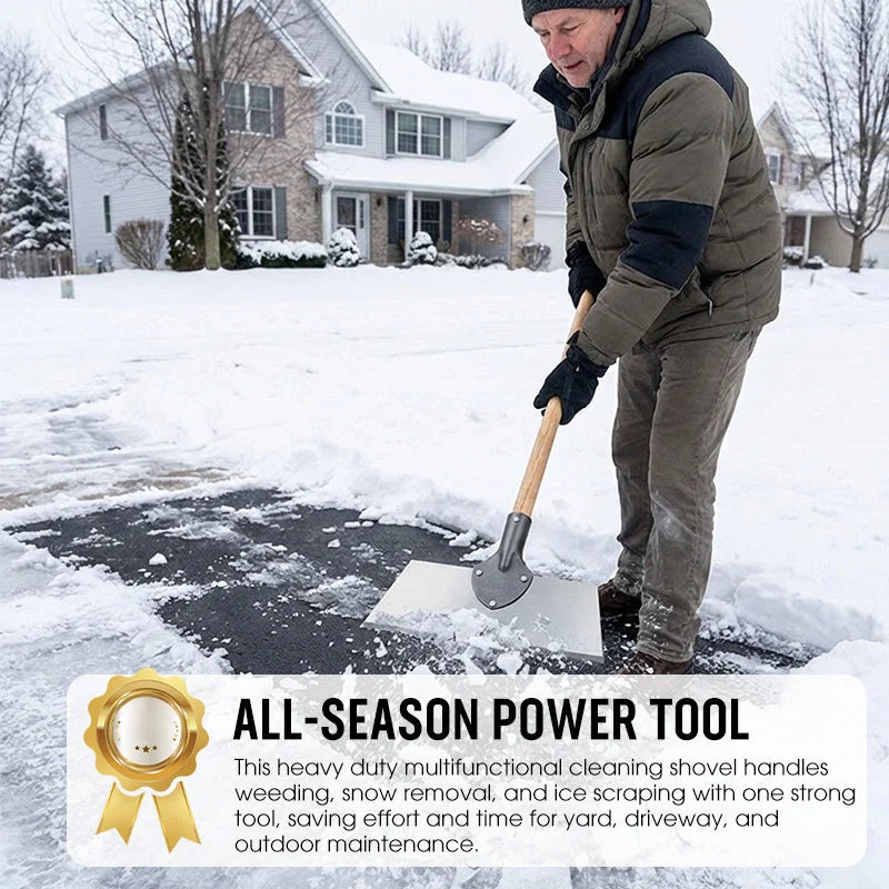SteelSaw™ — Conquer Stubborn Weeds and Ice with Effortless Power