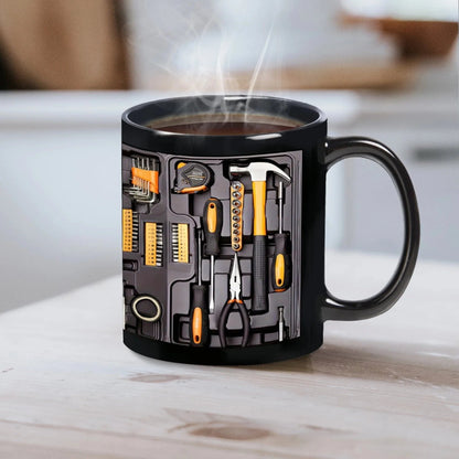 CraftMaster™ Precision Mug — Celebrate Your Maker Power with Every Sip in Rugged Style