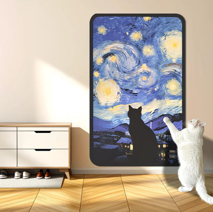 Purrtrait™ Artistic Scratching Board for Cats