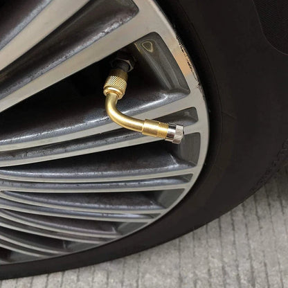 Flexible Tire Valve Extension 3-Angle Set