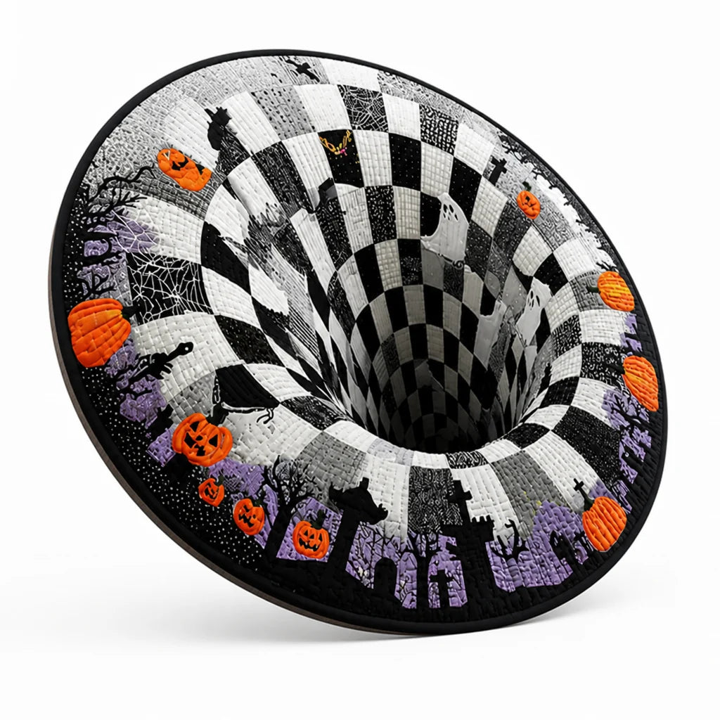 Festive Polyester Halloween Rug (Various Sizes)