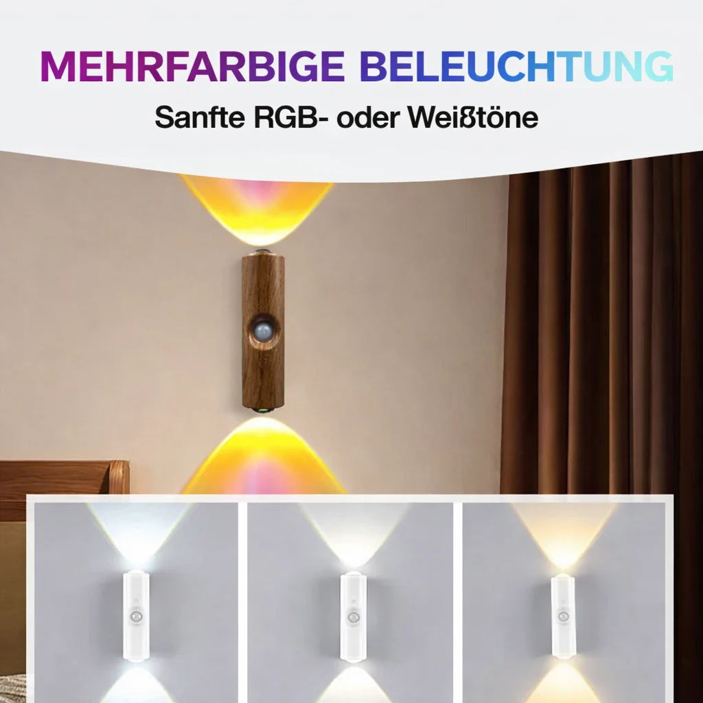GlowAura™ — Transform Dark Rooms into Radiant Comfort Zones with Magical Color Variety and Smart Motion Detection
