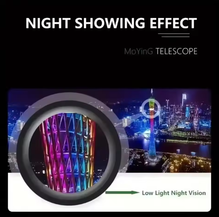 Monocular Telescope 2000x25 HD with Phone Holder