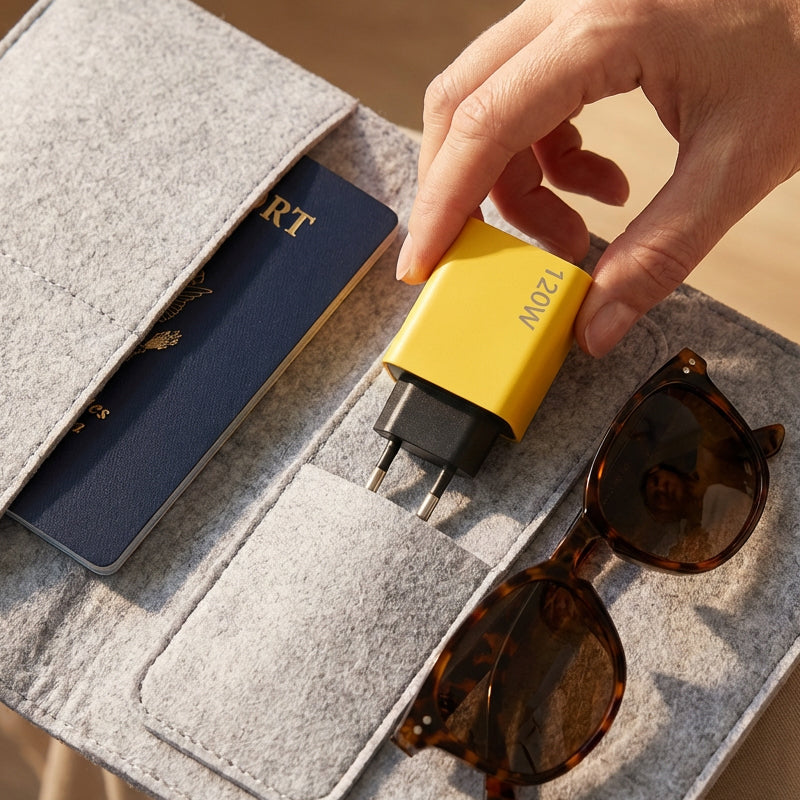 120W USB Fast Charger with 4 Ports