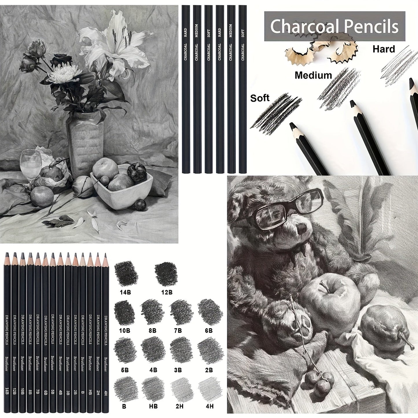Professional Drawing Set 29 Pieces