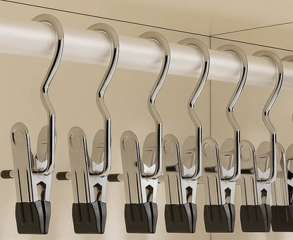 FlexiClip™ — Stainless gentle hold for flawless laundry, anytime and anywhere