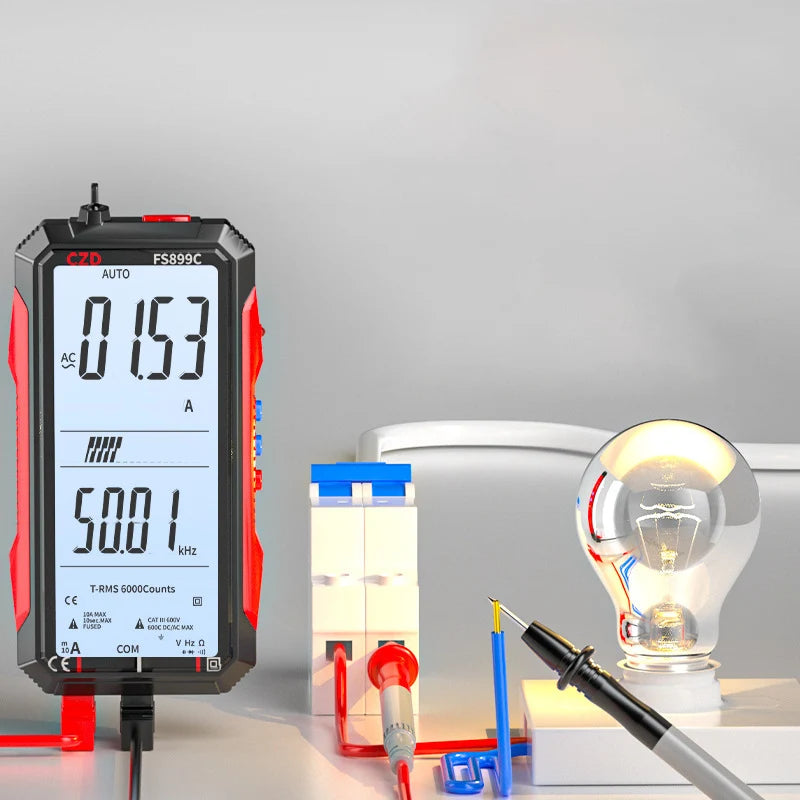VoltGuard™ — Never change batteries again, always precise, lightning-fast, and safe measurement!