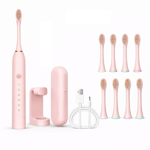 Electric Toothbrush with 6 Cleaning Modes, USB Rechargeable