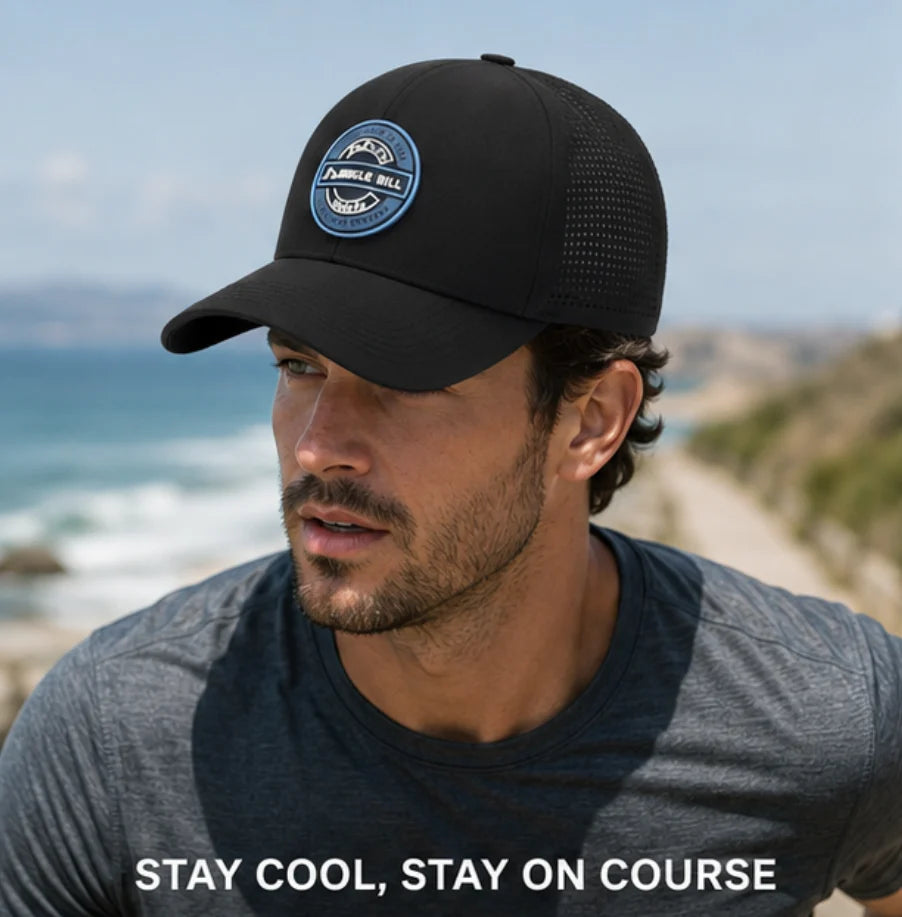 Men's Mesh Trucker Cap with Snapback
